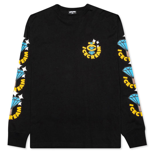 Bling Bling L/S Knit - Black