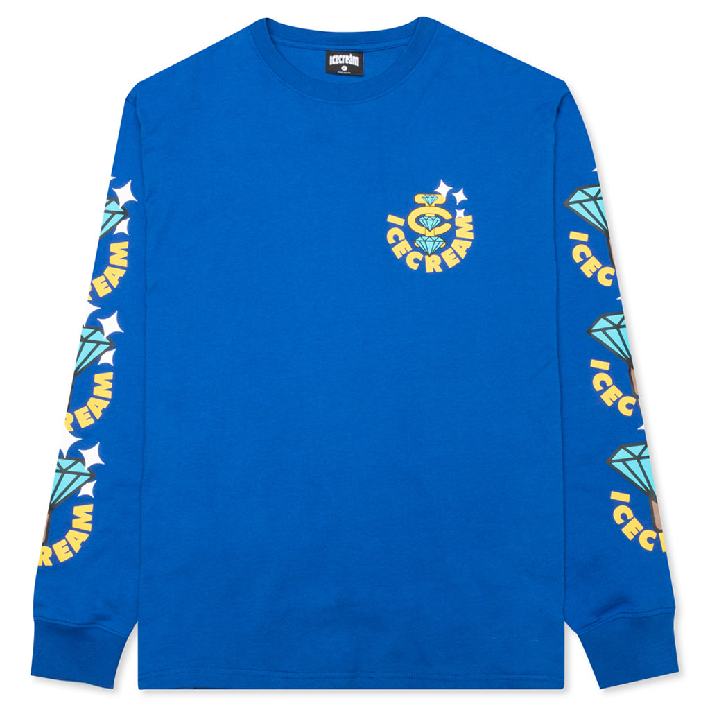 Bling Bling L/S Knit - Nautical Blue