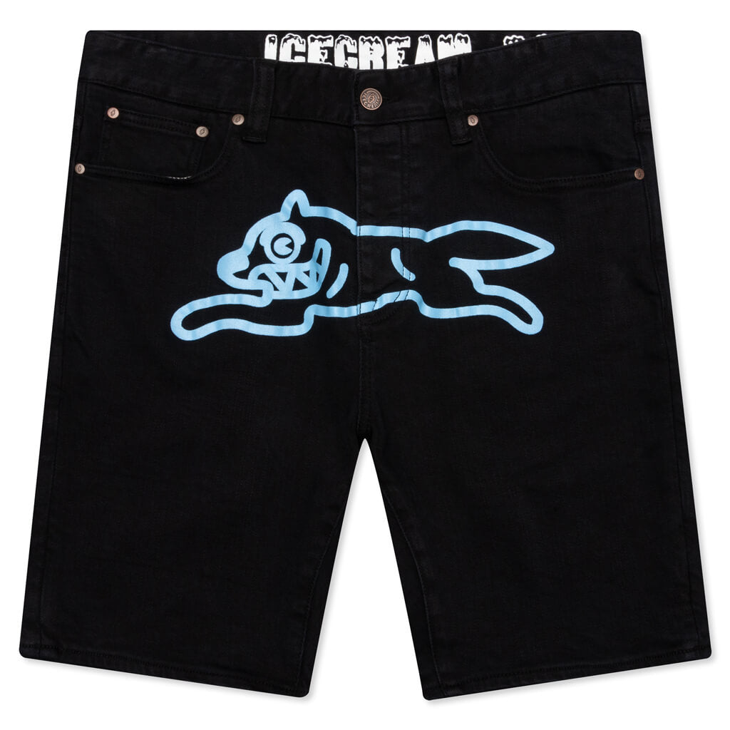 Blue Jean Short - Black