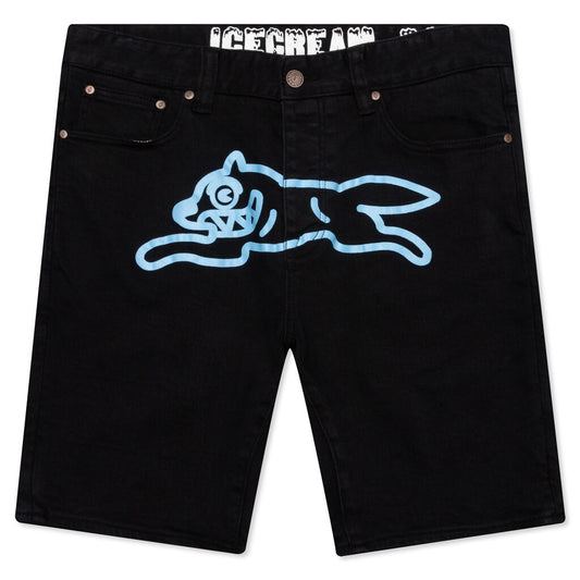 Blue Jean Short - Black