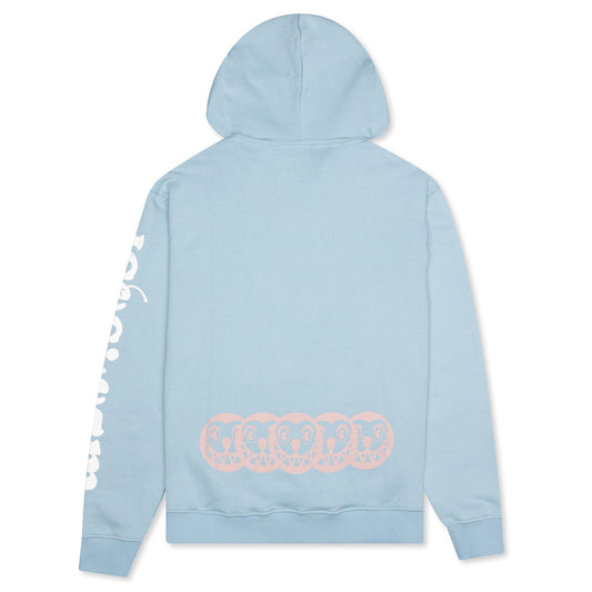 Bow Tie Hoodie - Celestial Blue