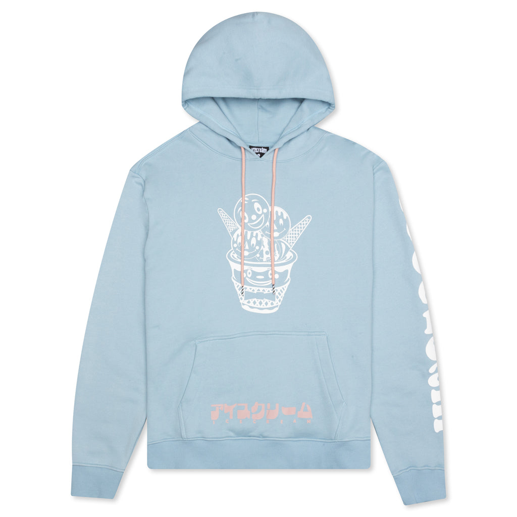 Bow Tie Hoodie - Celestial Blue