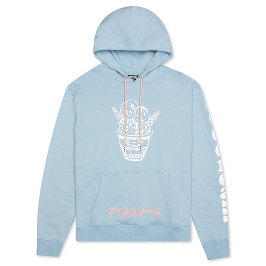 Bow Tie Hoodie - Celestial Blue