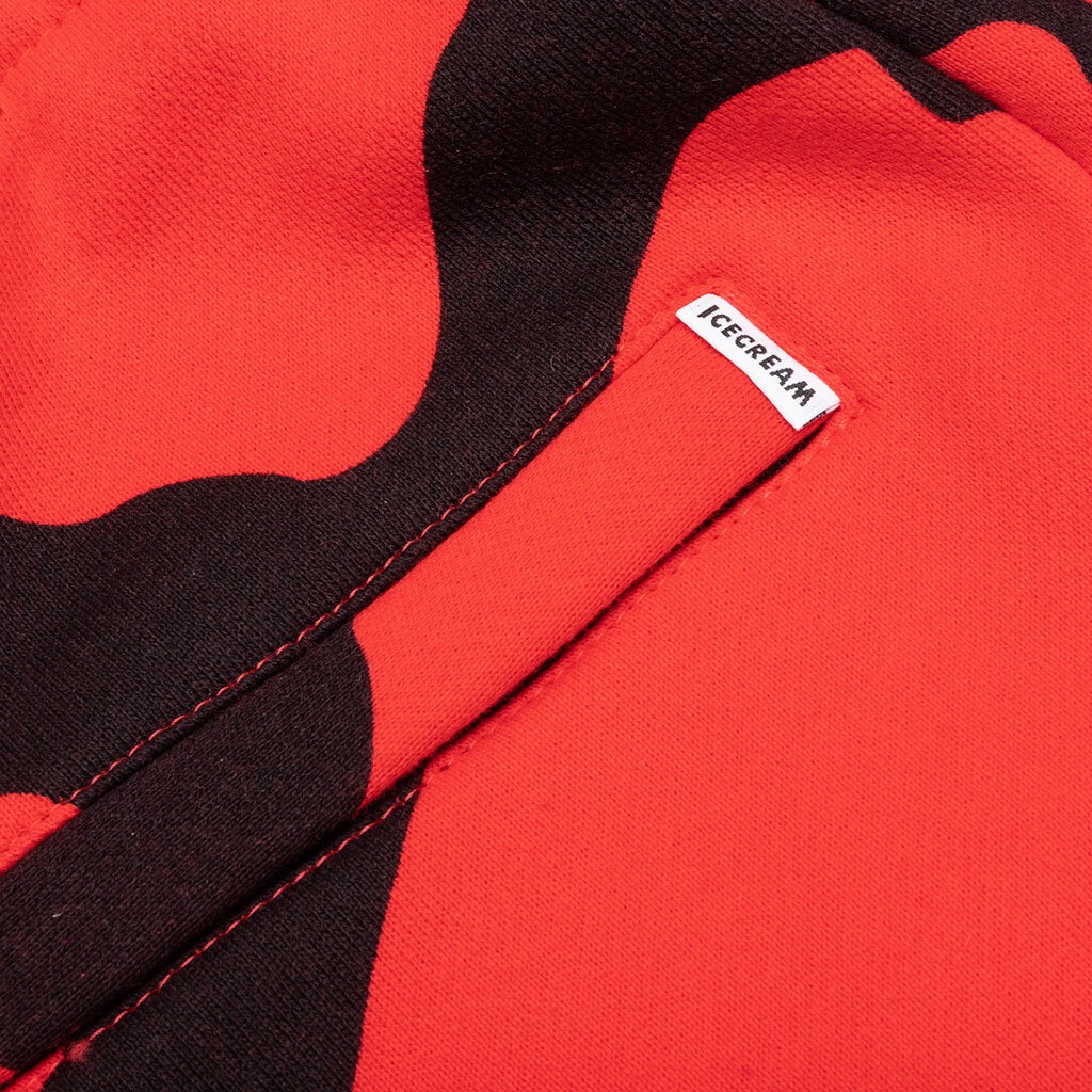 Bricks Sweatpant - Tomato