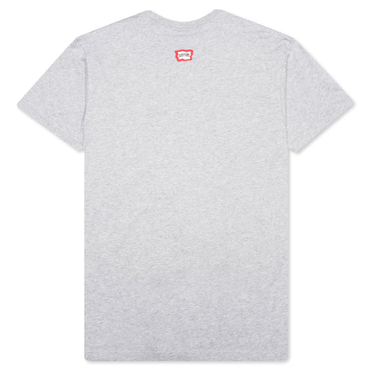 Camo S/S Tee - Heather Grey