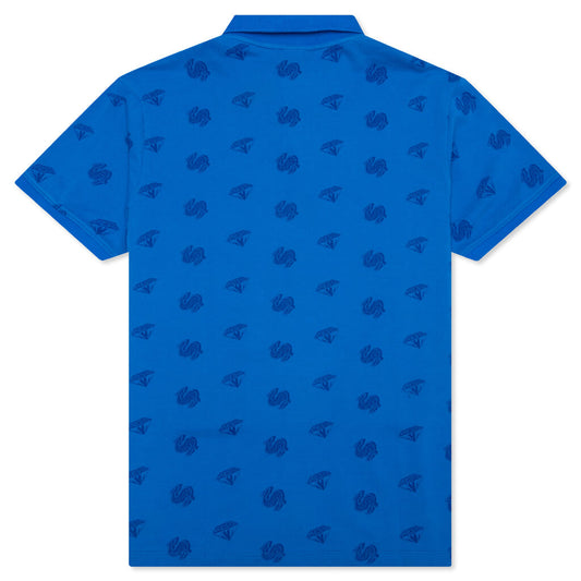 Cash Rules S/S Polo - Strong Blue
