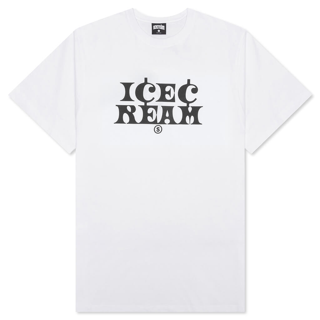 Cents S/S Tee - White