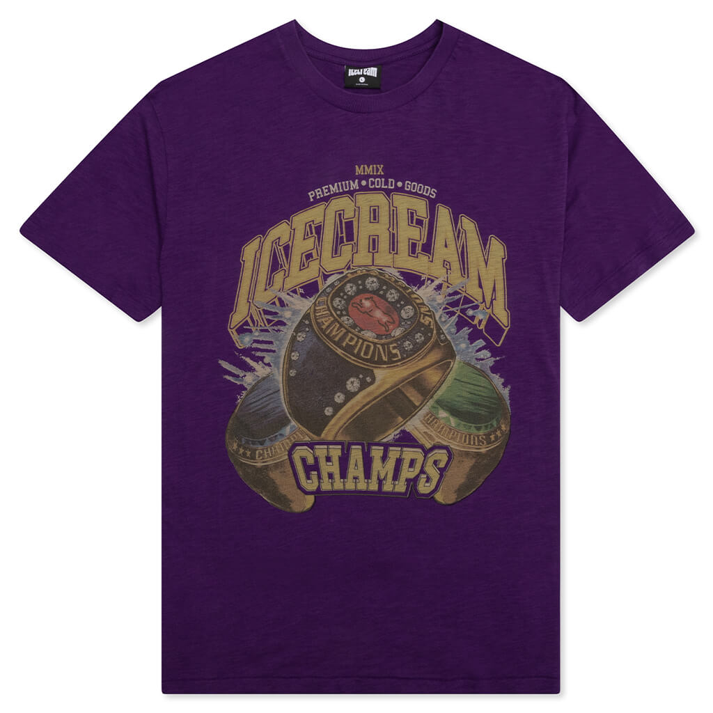 Champs S/S Knit - Acai