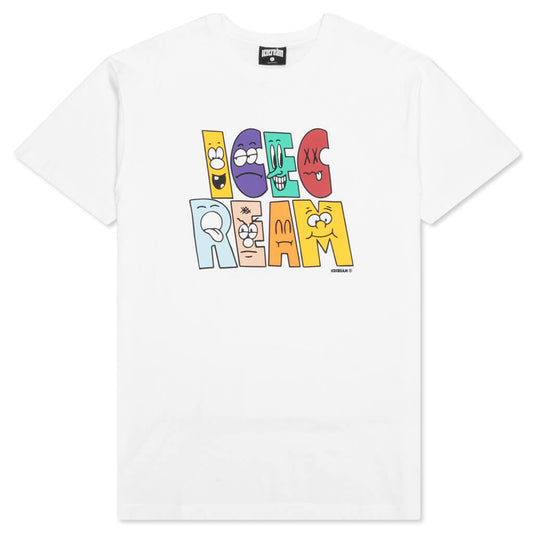 Characters S/S Tee - White