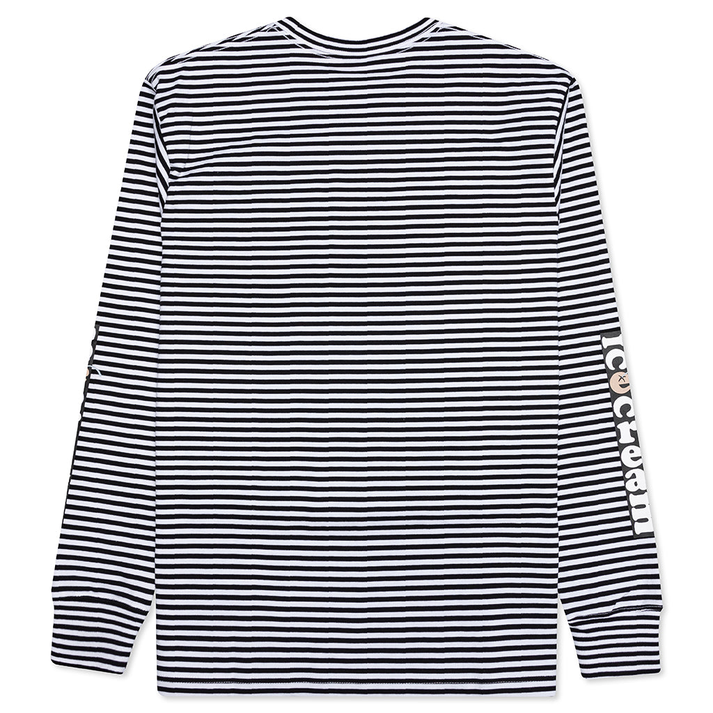 Cherry L/S Knit - White