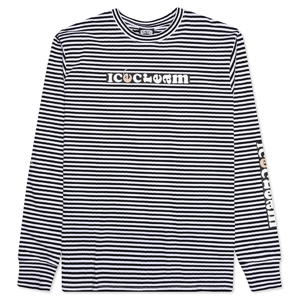 Cherry L/S Knit - White