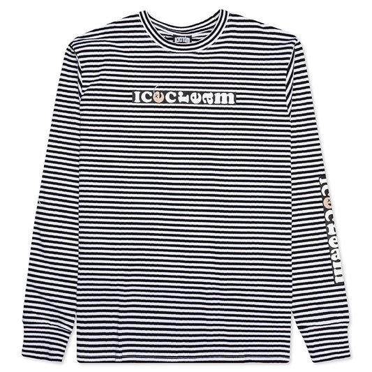Cherry L/S Knit - White