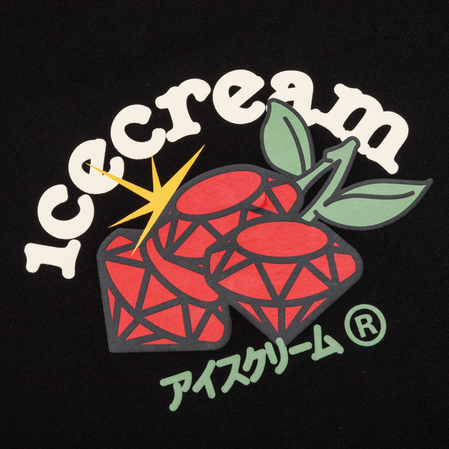 Cherry S/S Tee - Black
