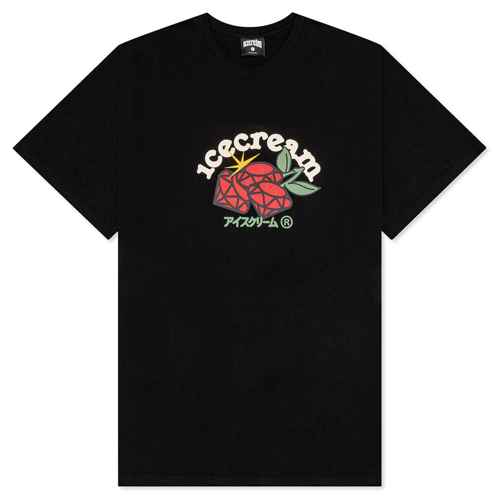 Cherry S/S Tee - Black