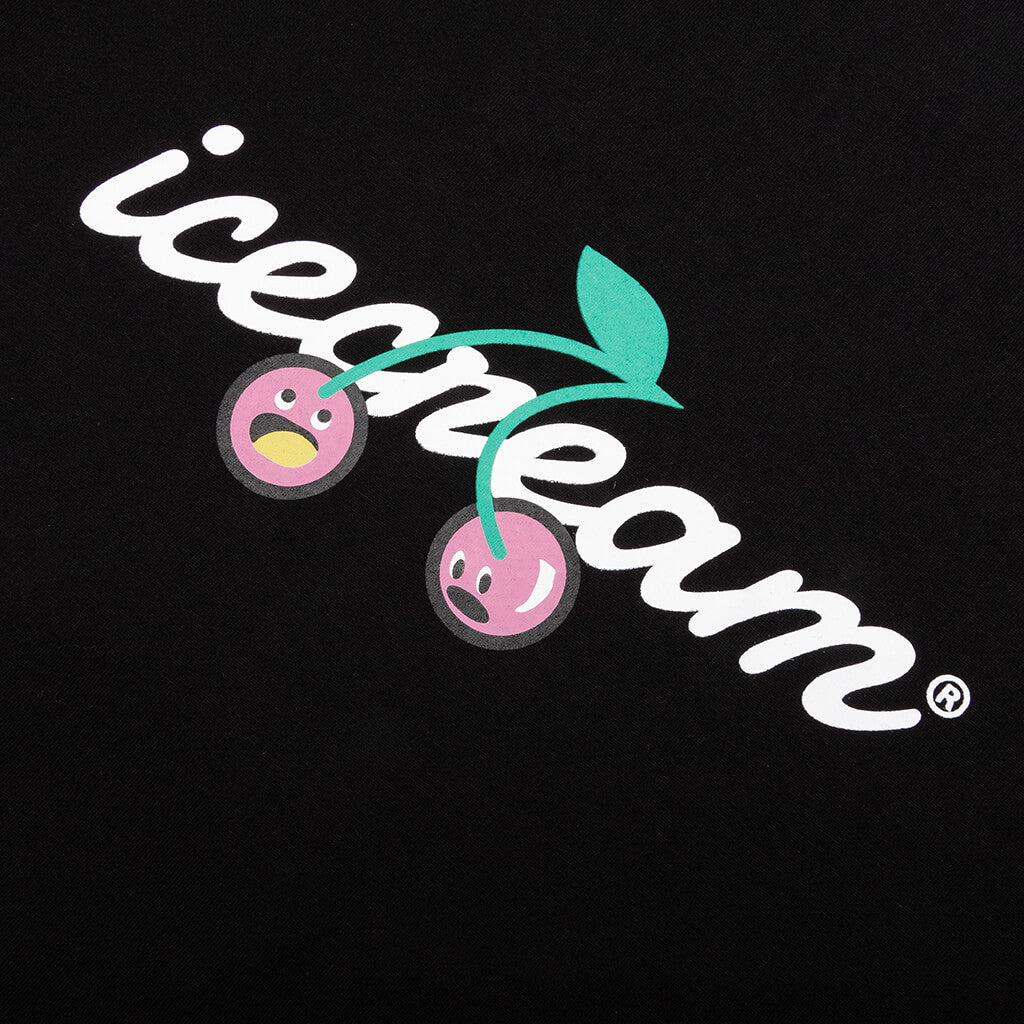 Cherry S/S Tee - Black