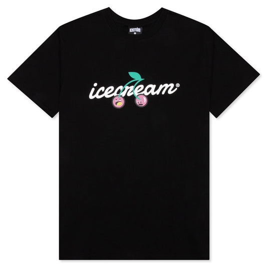 Cherry S/S Tee - Black