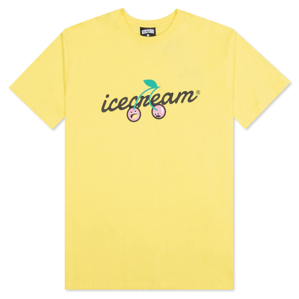Cherry S/S Tee - Lime Light