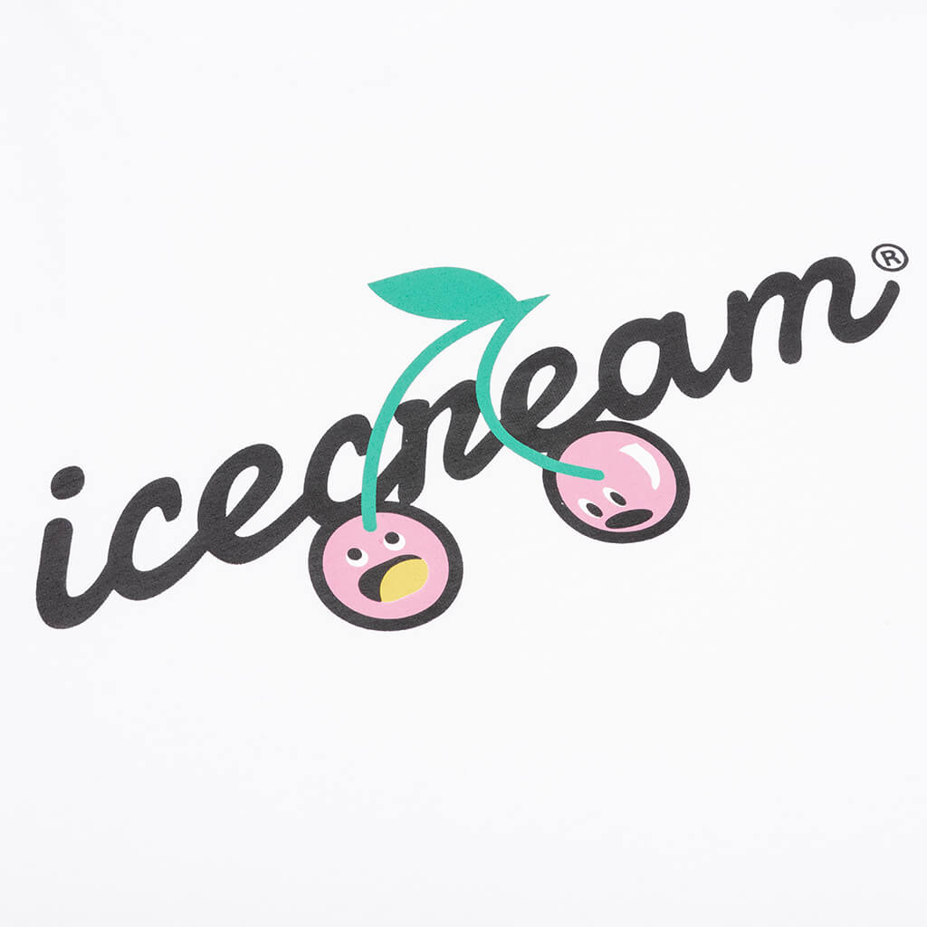 Cherry S/S Tee - White