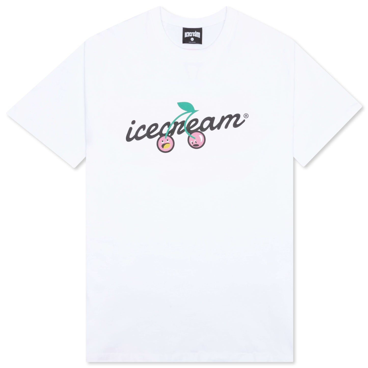 Cherry S/S Tee - White