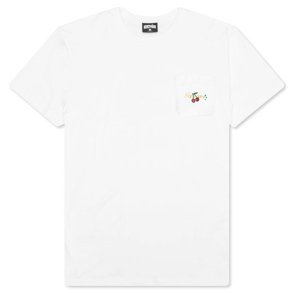 Cherry S/S Tee - White