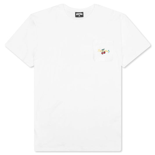 Cherry S/S Tee - White