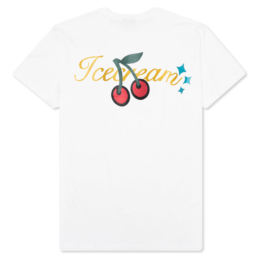 Cherry S/S Tee - White