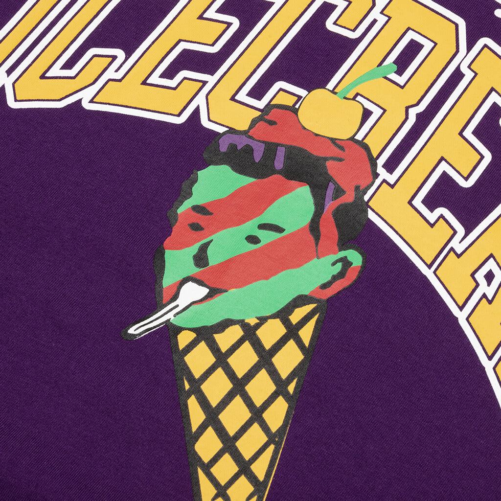 College S/S Tee - Acai