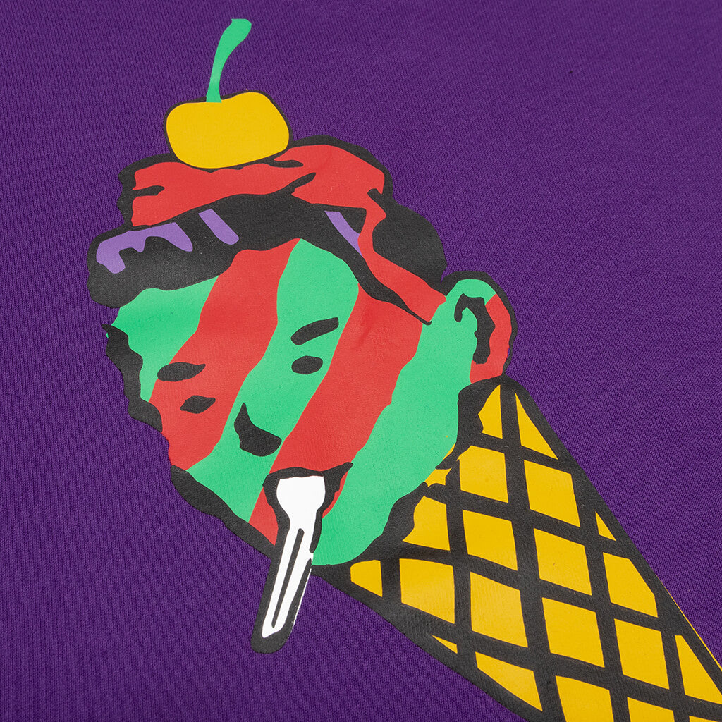 Cone Man Hoodie - Acai