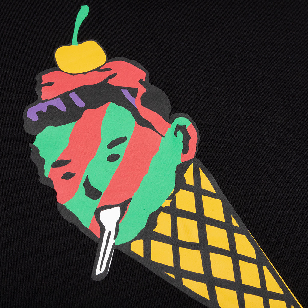 Cone Man Hoodie - Black