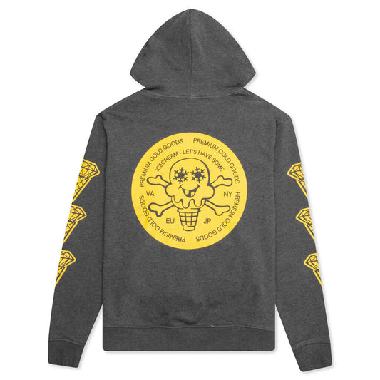 Cones Hoodie - Dark Heather Grey