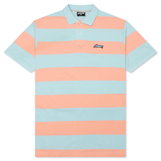 Cotton Candy S/S Polo - Cool Blue