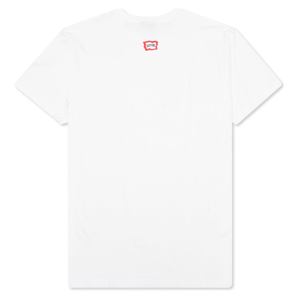 Cracks S/S Tee - White