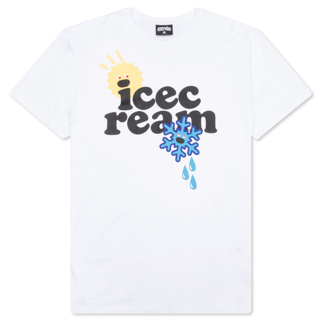 Cracks S/S Tee - White