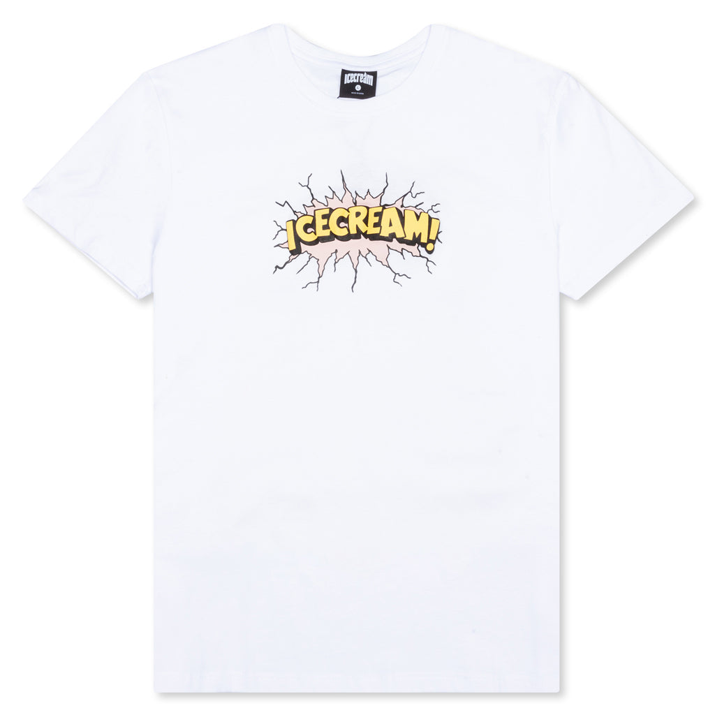 Crash S/S Tee - White