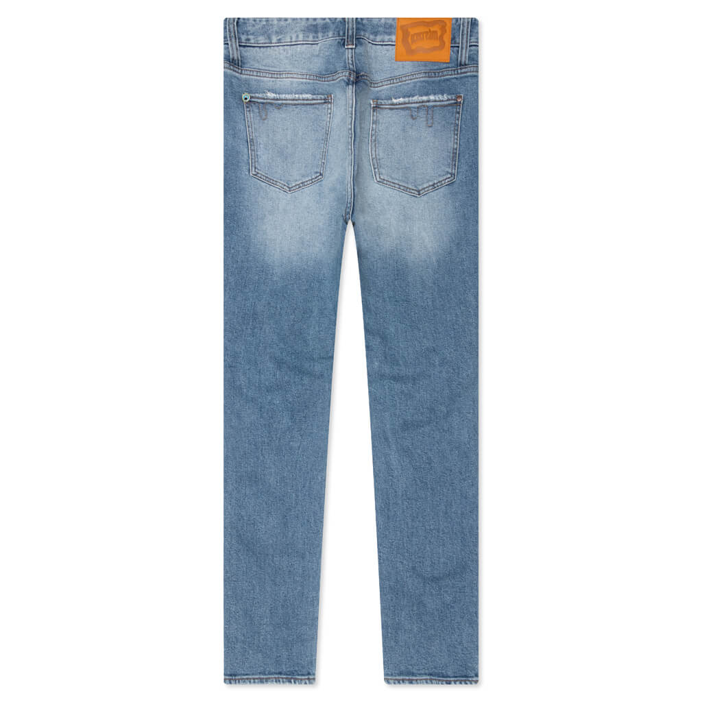 Cream Jean - Blue