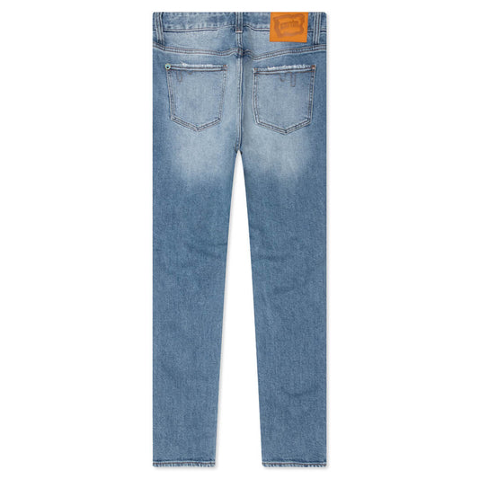 Cream Jean - Blue