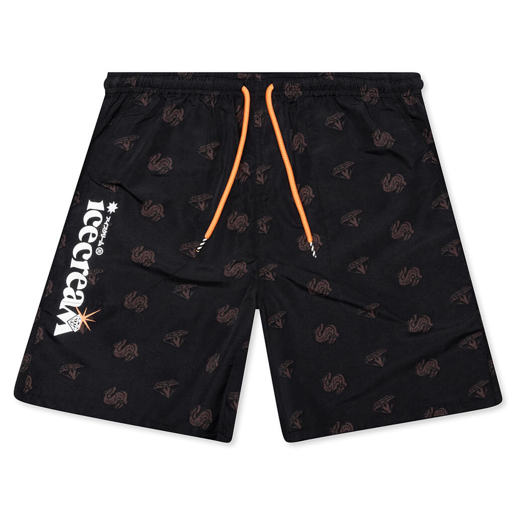 Cream Short - Black
