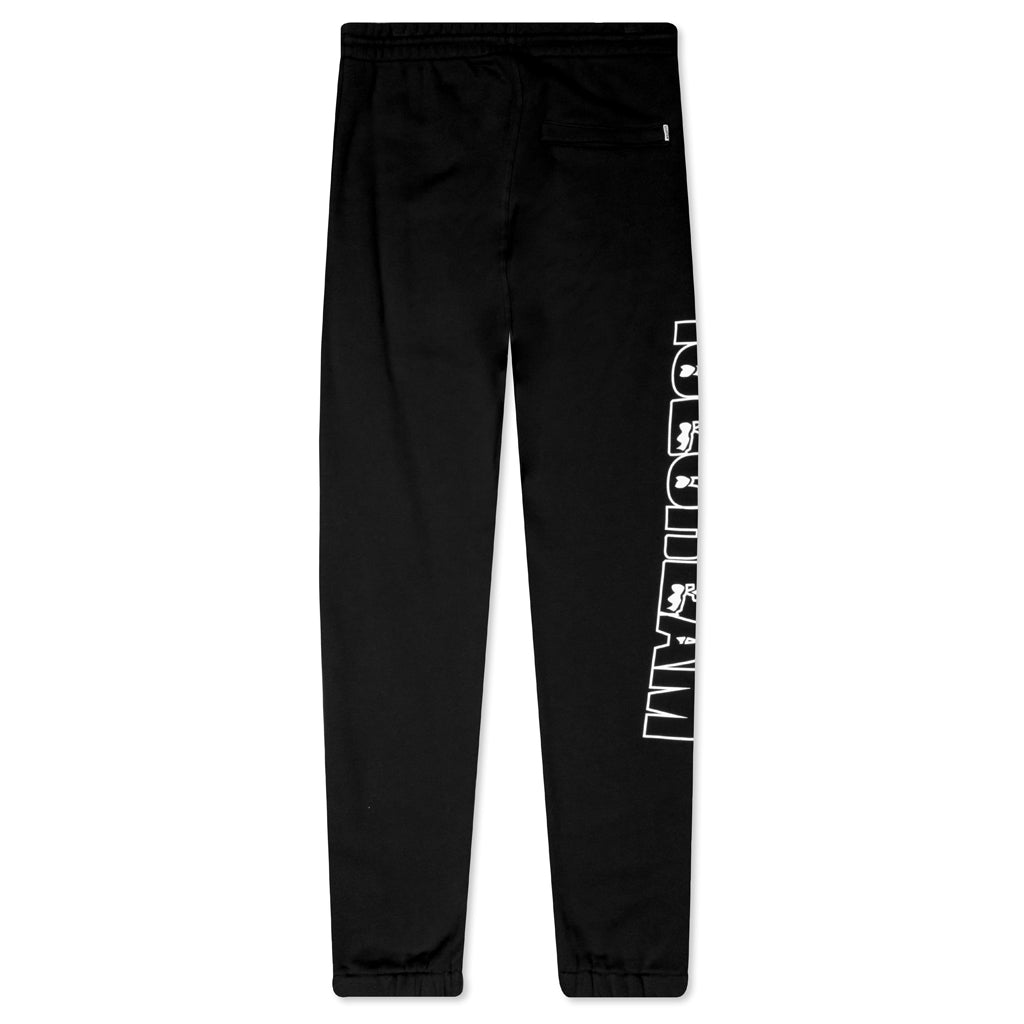 Crimson Sweatpant - Black