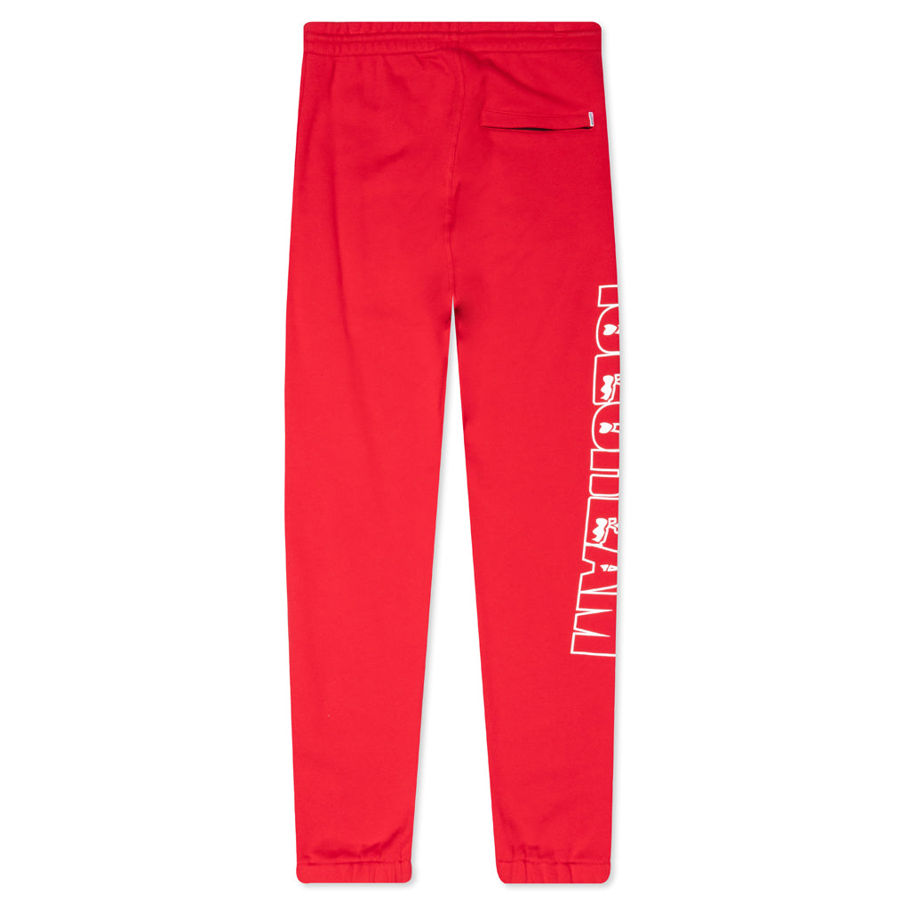 Crimson Sweatpant - Tango Red