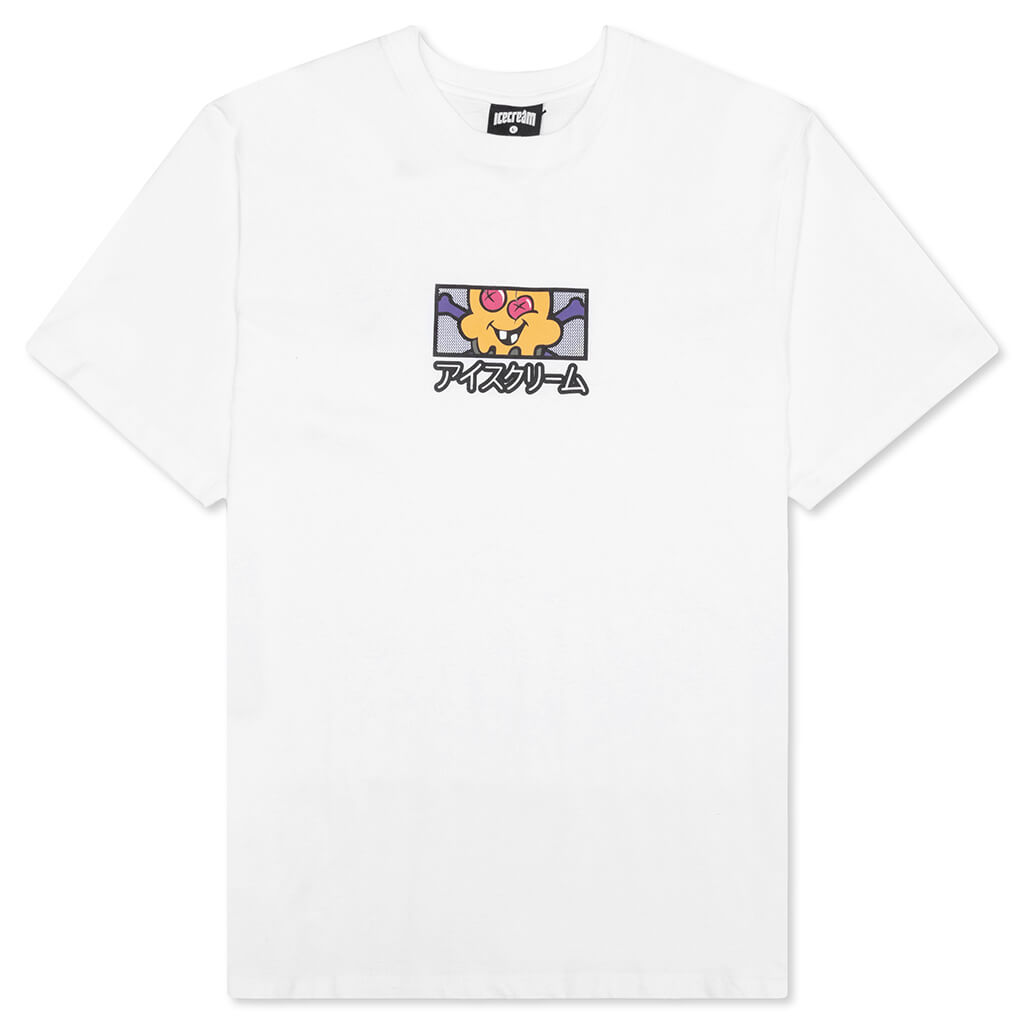Crop S/S Tee - White