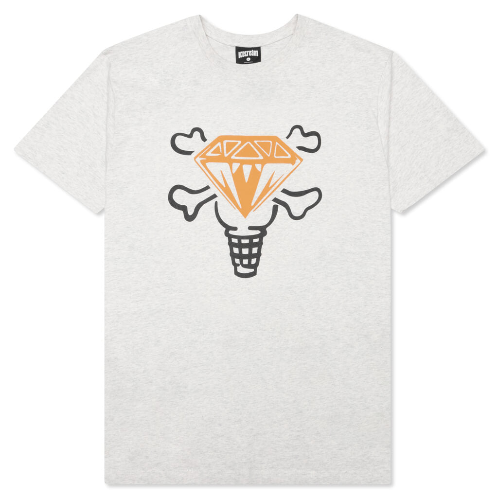 Cubic S/S Tee - Light Heather Grey
