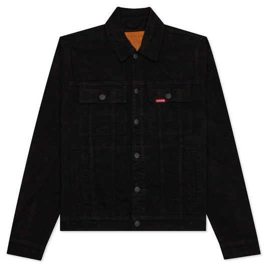 Dagger Denim Jacket - Black