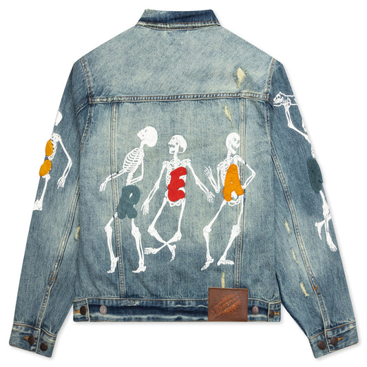 Denim Jacket - Medium Blue Wash
