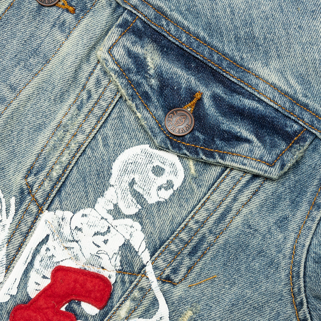 Denim Jacket - Medium Blue Wash