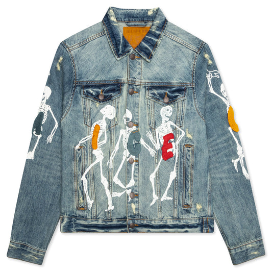 Denim Jacket - Medium Blue Wash