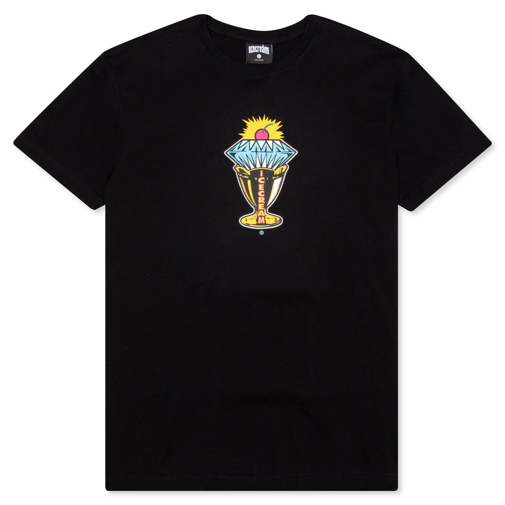 Diamond S/S Tee - Black
