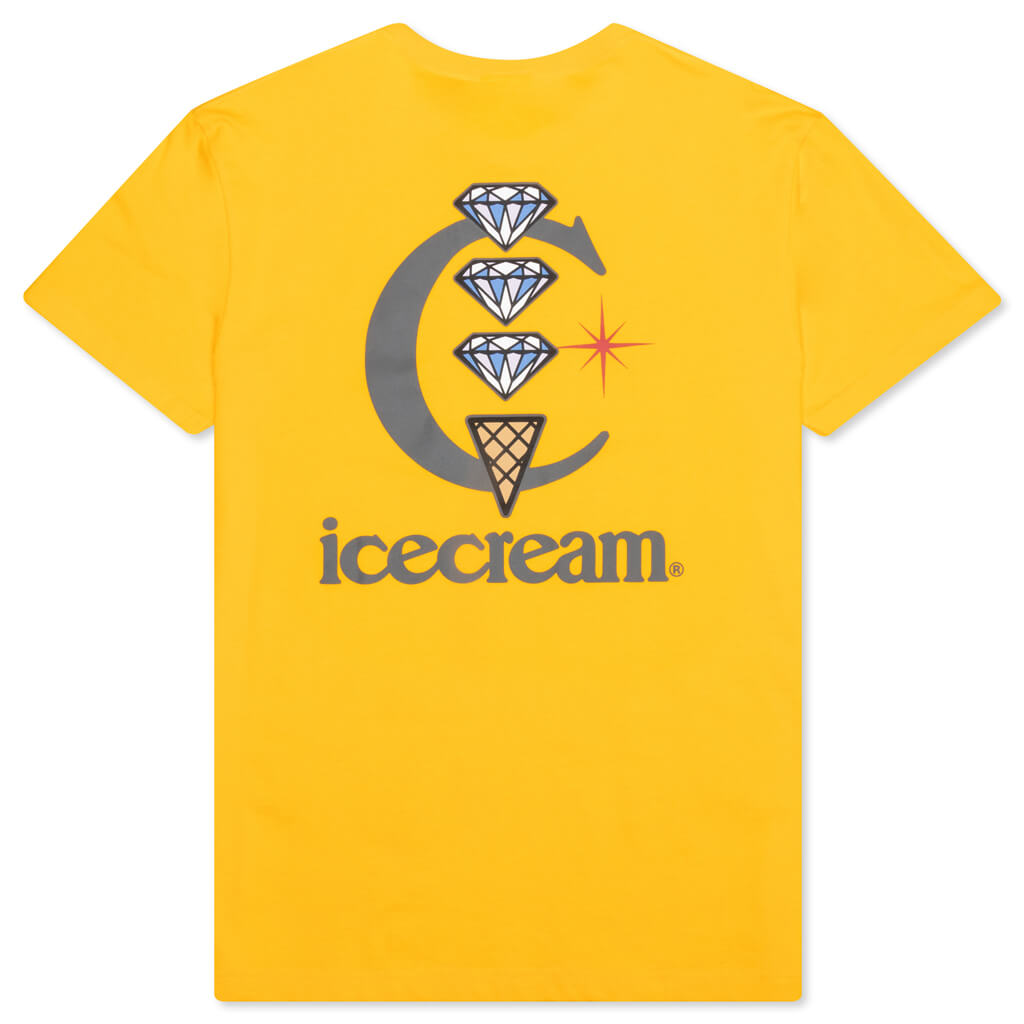 Diamonds S/S Tee - Spectra Yellow