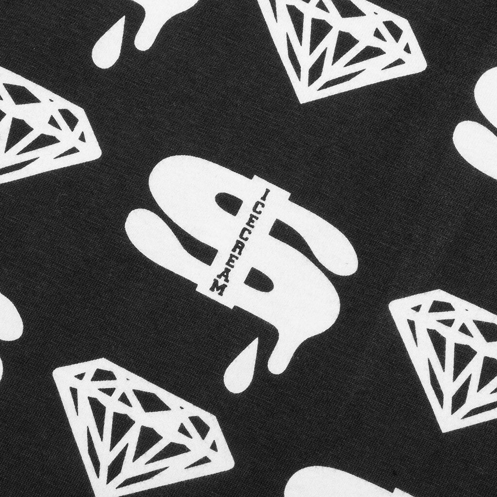 Diamonds and Dollars S/S Tee - Black