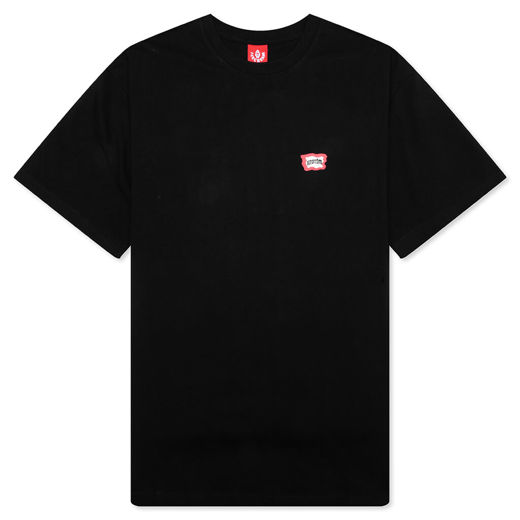 Icecream Diner Food S/S Tee - Black