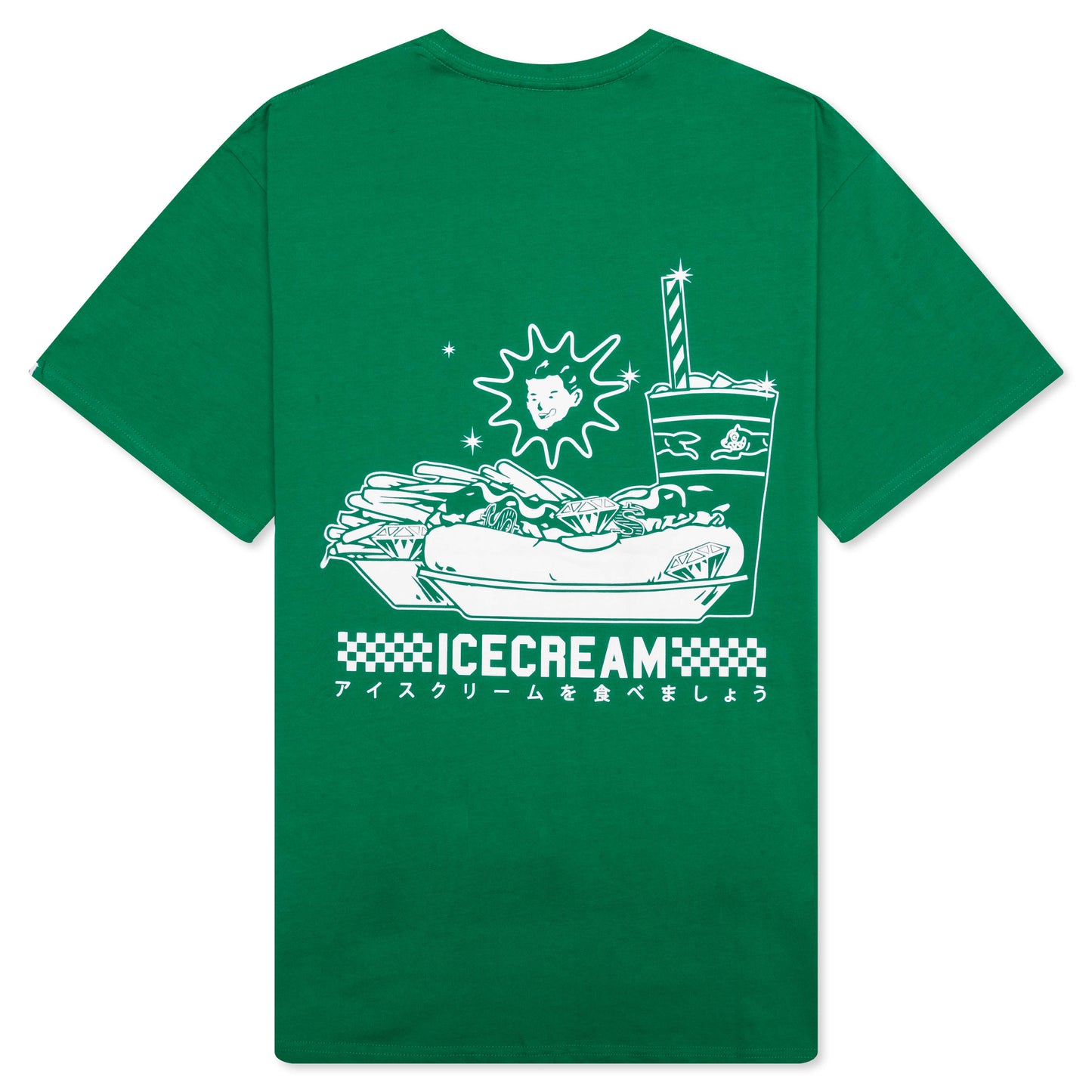 IC Diner Food S/S Tee - Jolly Green